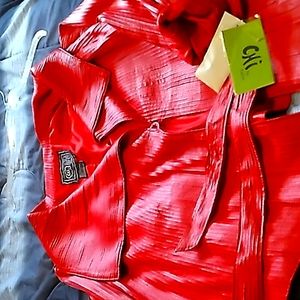 100% genuine leather jacket.